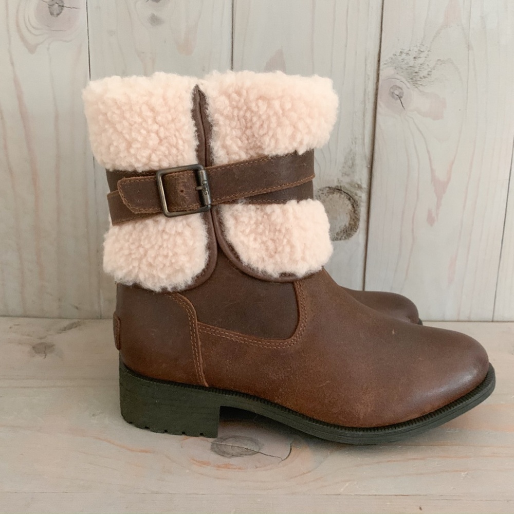 ugg blayre 3 sheepskin cuff waterproof boots NEW - Picture 4 of 11